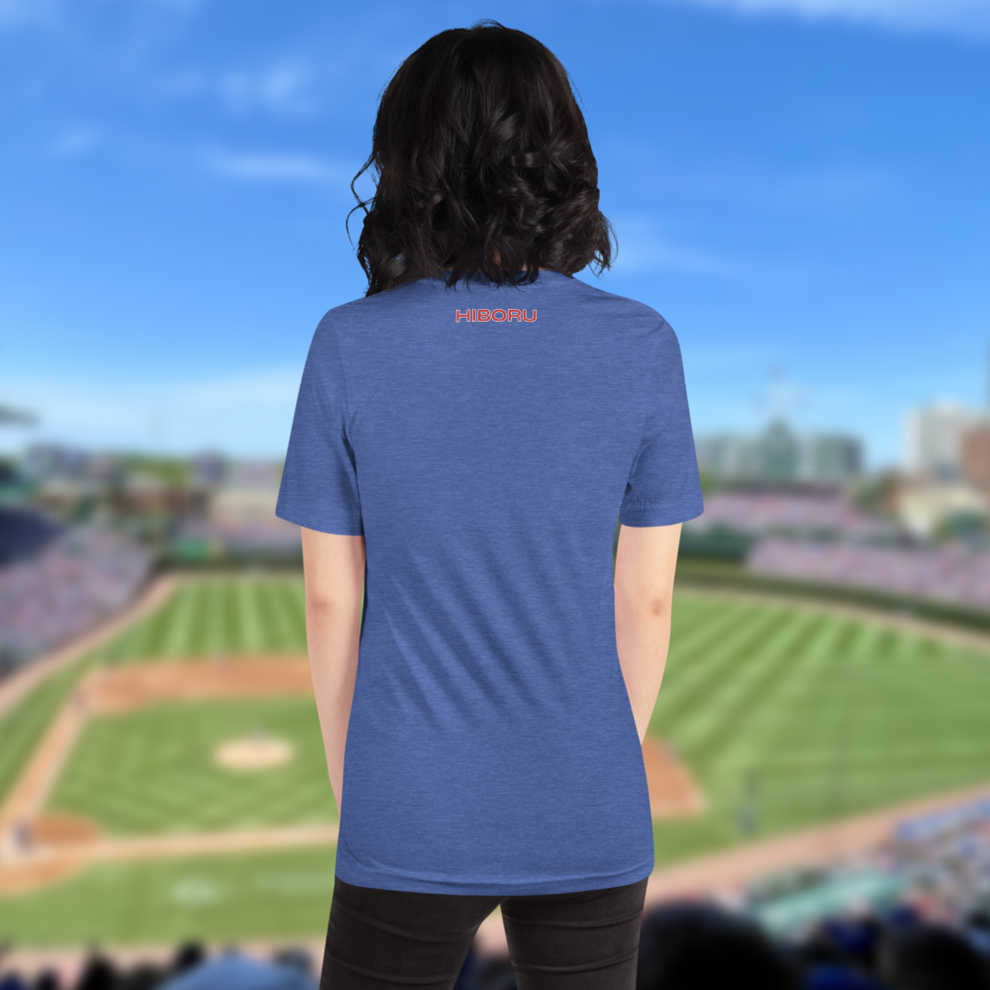 べゑすぼーる (Baseball) Unisex T-shirt: CHI Colorway