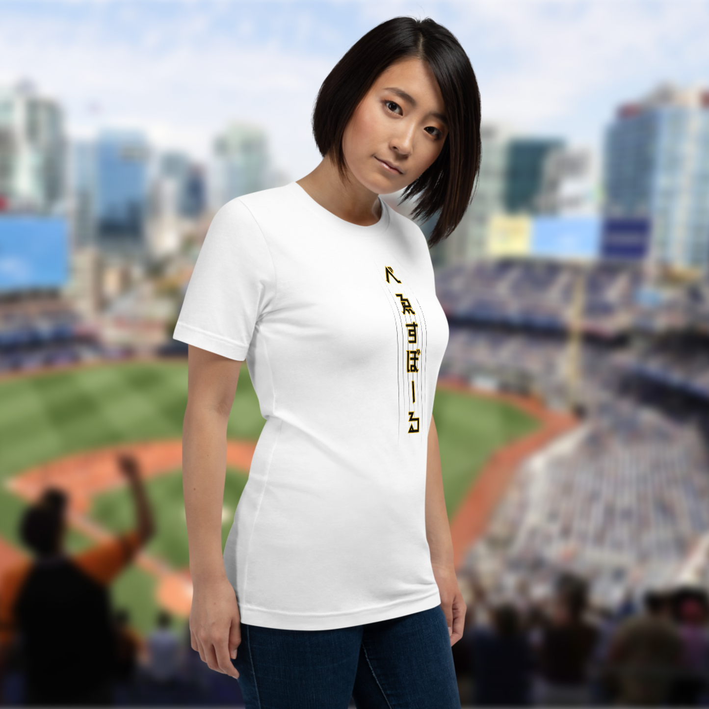べゑすぼーる (Baseball) Unisex T-shirt: SD Colorway