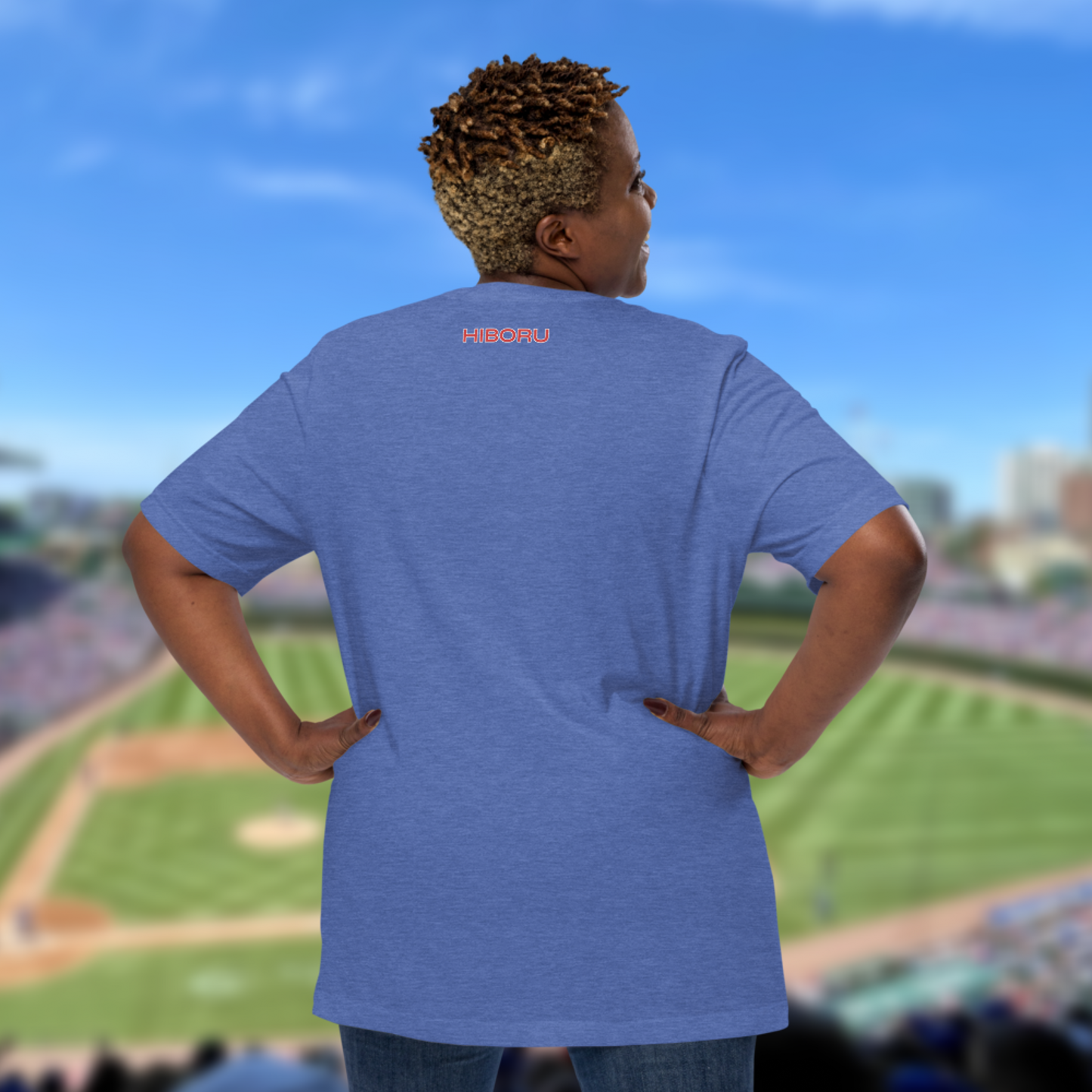 べゑすぼーる (Baseball) Unisex T-shirt: CHI Colorway